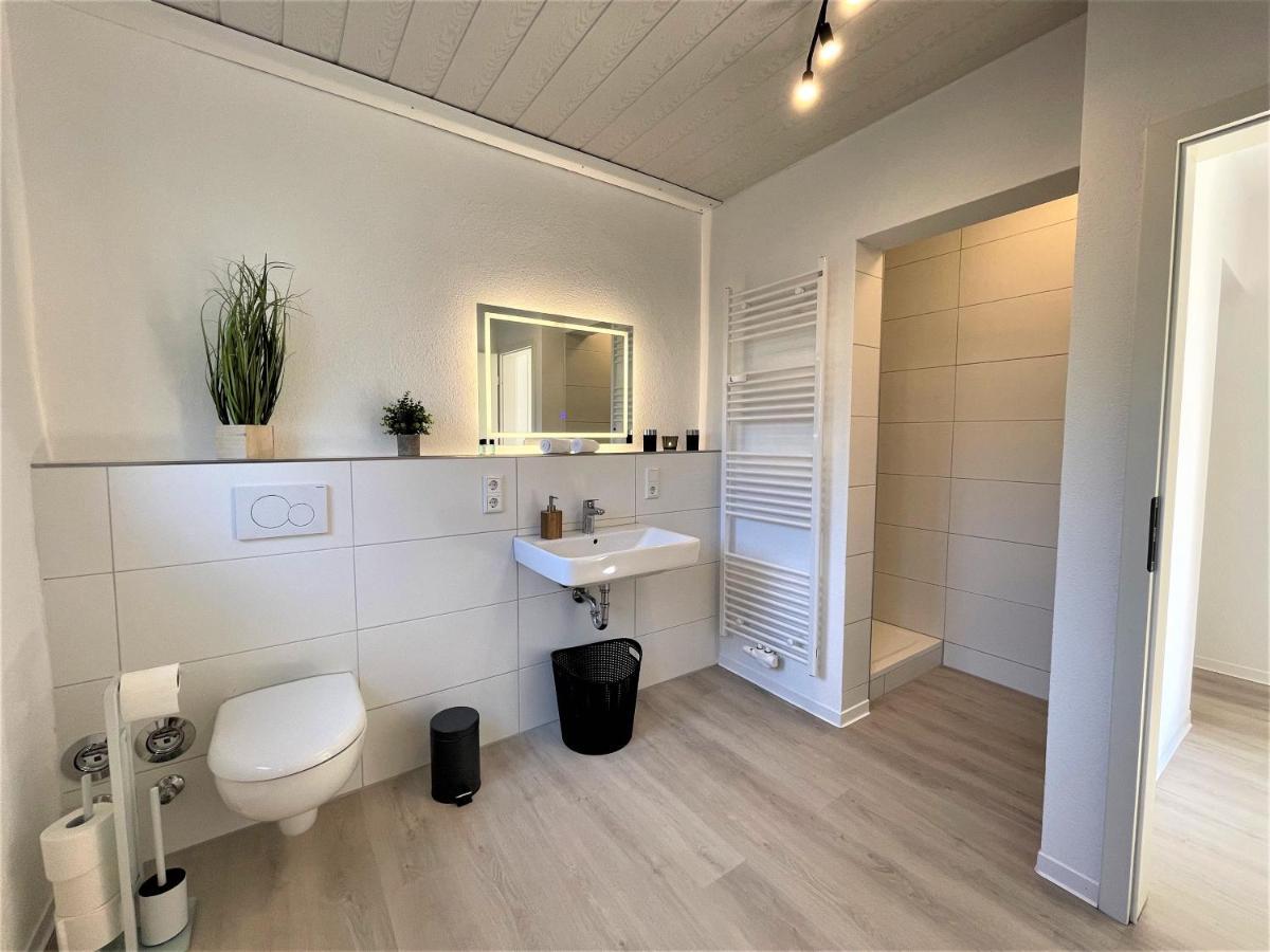 Ferienwohnung Traumaussicht Kamin Balkon Burgblick 65 Zoll TV Netflix Sky Joyn Lindenplatz Bullay Exterior foto